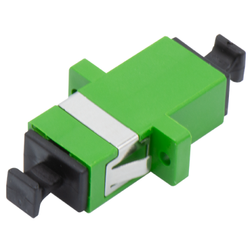 SC/APC Adapter Simplex SM OS2 Groen