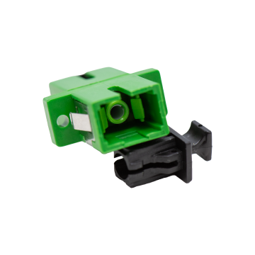 SC/APC Adapter Simplex SM OS2 Groen