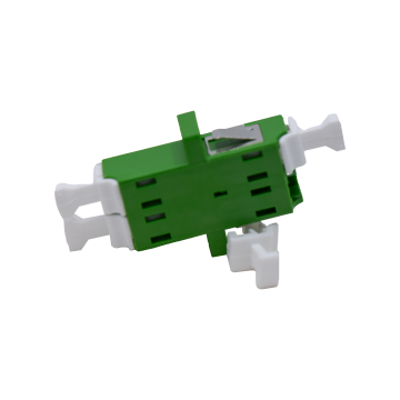 LC/APC Duplex Adapter SM OS2 Groen Singlemode | Grayle