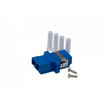LC Duplex Adapter SM OS2 Blauw Singlemode | Grayle
