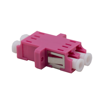 LC Duplex Adapter MM OM4 Violet Multimode | Grayle