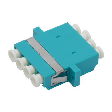 LC adapter Quad MM OM3 Aqua LC adapter Quad MM OM3 Aqua