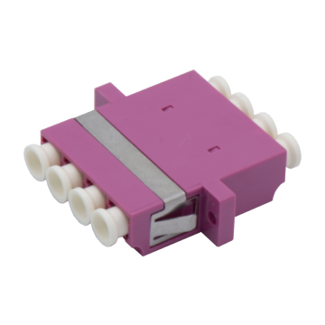 LC adapter Quad MM OM4 Violet LC adapter Quad MM OM4 Violet