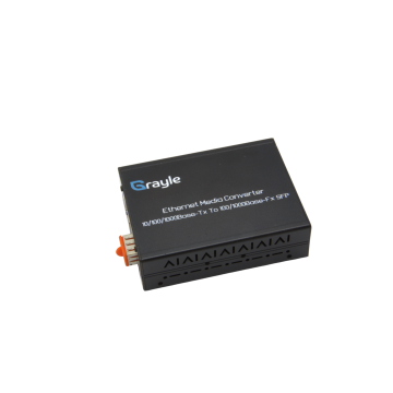 Fiber Optic Media Converter SFP-slot 10/100/1000M - RJ45