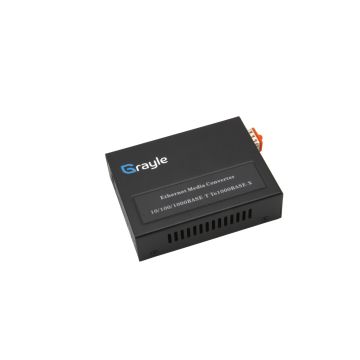 Fiber Optic Media Converter SFP-slot - 2x ports RJ45