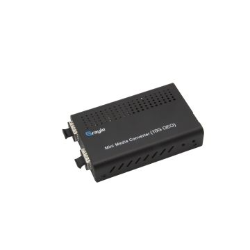 Fiber Optic Media Converter SFP+ Mini 10GB OEO - 3R Repeater
