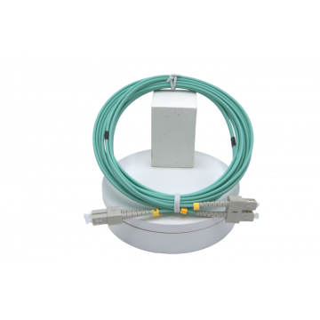 Glasvezel kabel SC/SC Duplex Multimode OM3 50/125 5M