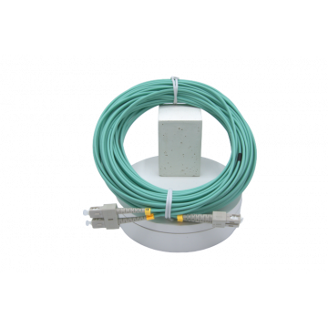 Glasvezel kabel SC/SC Duplex Multimode OM3 50/125 20M