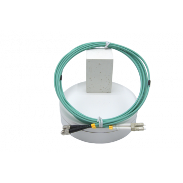Glasvezel kabel LC/ST Duplex Multimode OM3 50/125 5.0M