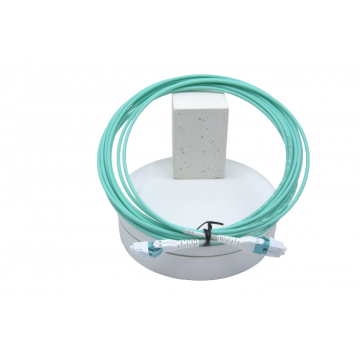 Glasvezel kabel LC/LC Duplex Multimode OM3 50/125 1.0M