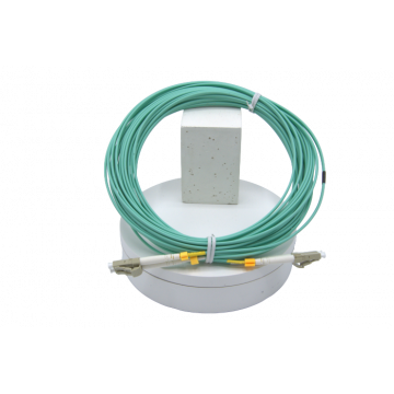 Glasvezel Patchkabel LC/LC Duplex Multimode OM3 50/125 0.5M
