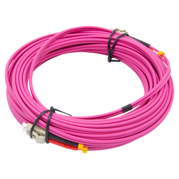 LC>LC ARMORED DUPLEX MM 50/125 OM4 2.8MM 10M