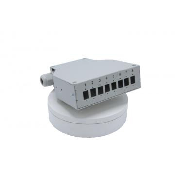 DIN-Rail Glasvezel Splice Box Leeg voor LC8D
