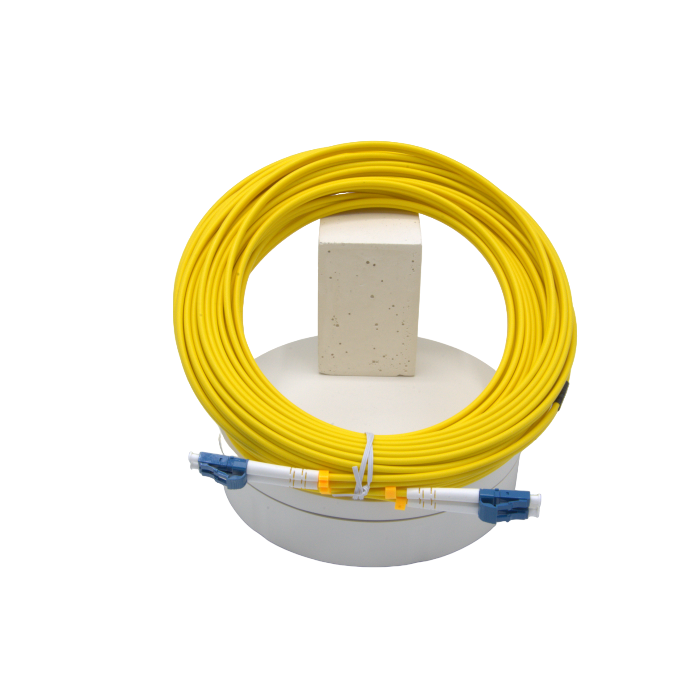 50m Zybrspeed Duplex OS2 fiber optic patchcable with LC - LC connectors