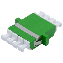 LC/APC Adapter Quad Simplex SM OS2 Groen - Grayle