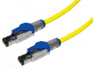 S/FTP CAT.8 AWG22 SOLID LSZH YELLOW 15M
