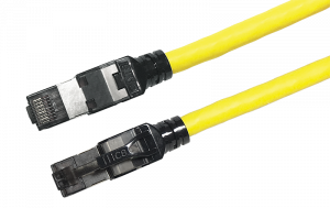 S/FTP CAT.8 AWG24 STRANDED LSZH YELLOW 5M