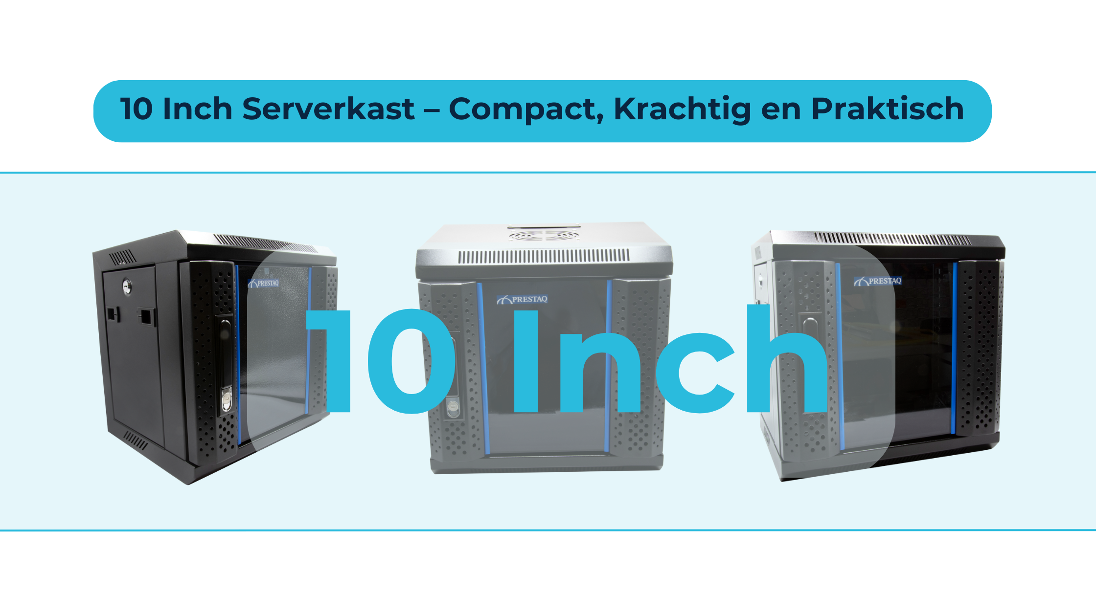 Van 6U thuisopstelling tot 47U datacenter – vind de juiste serverkast voor jouw netwerk.