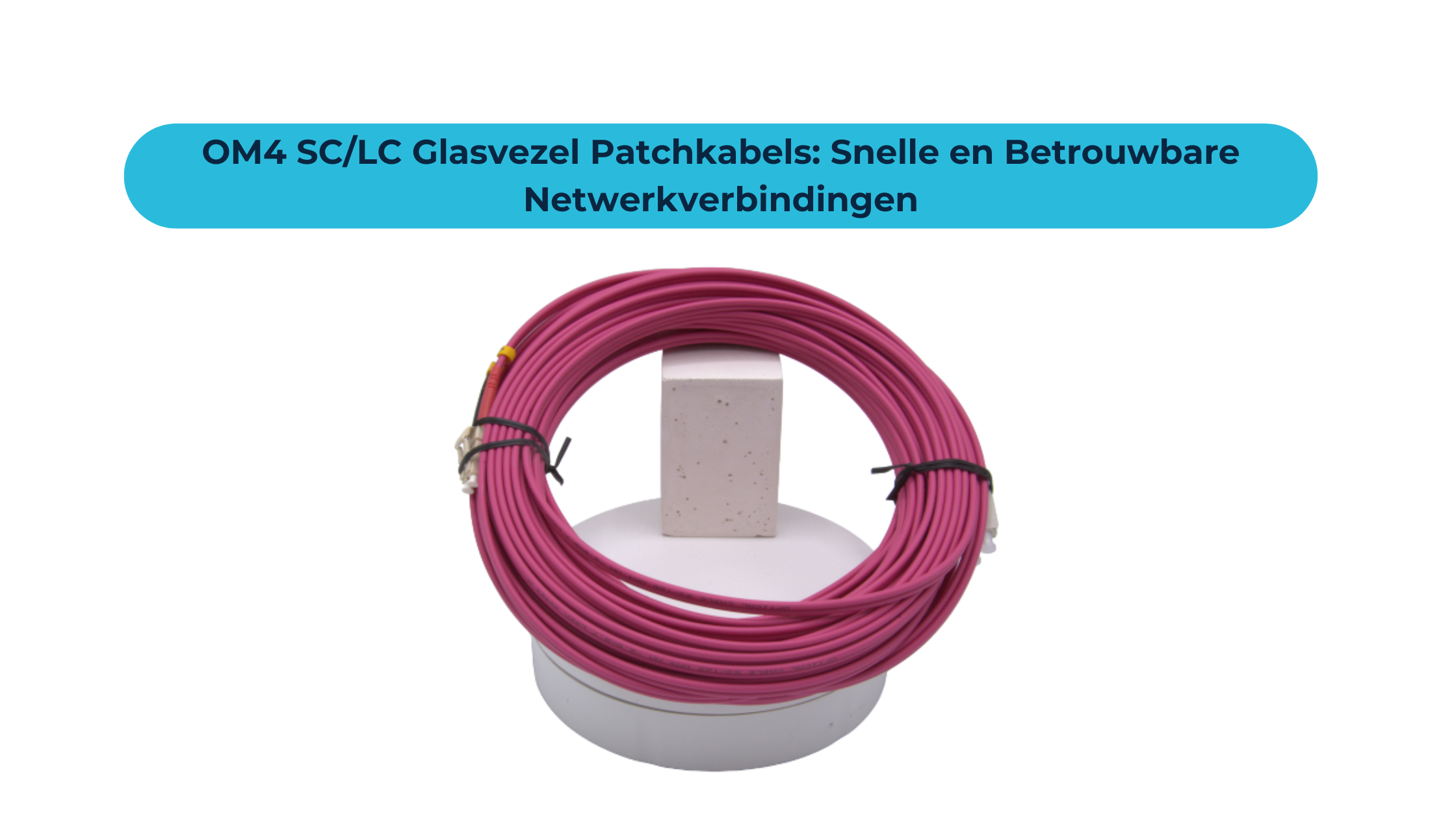 OM4 SC/LC Glasvezel Patchkabels: Snelle en Betrouwbare Netwerkverbindingen