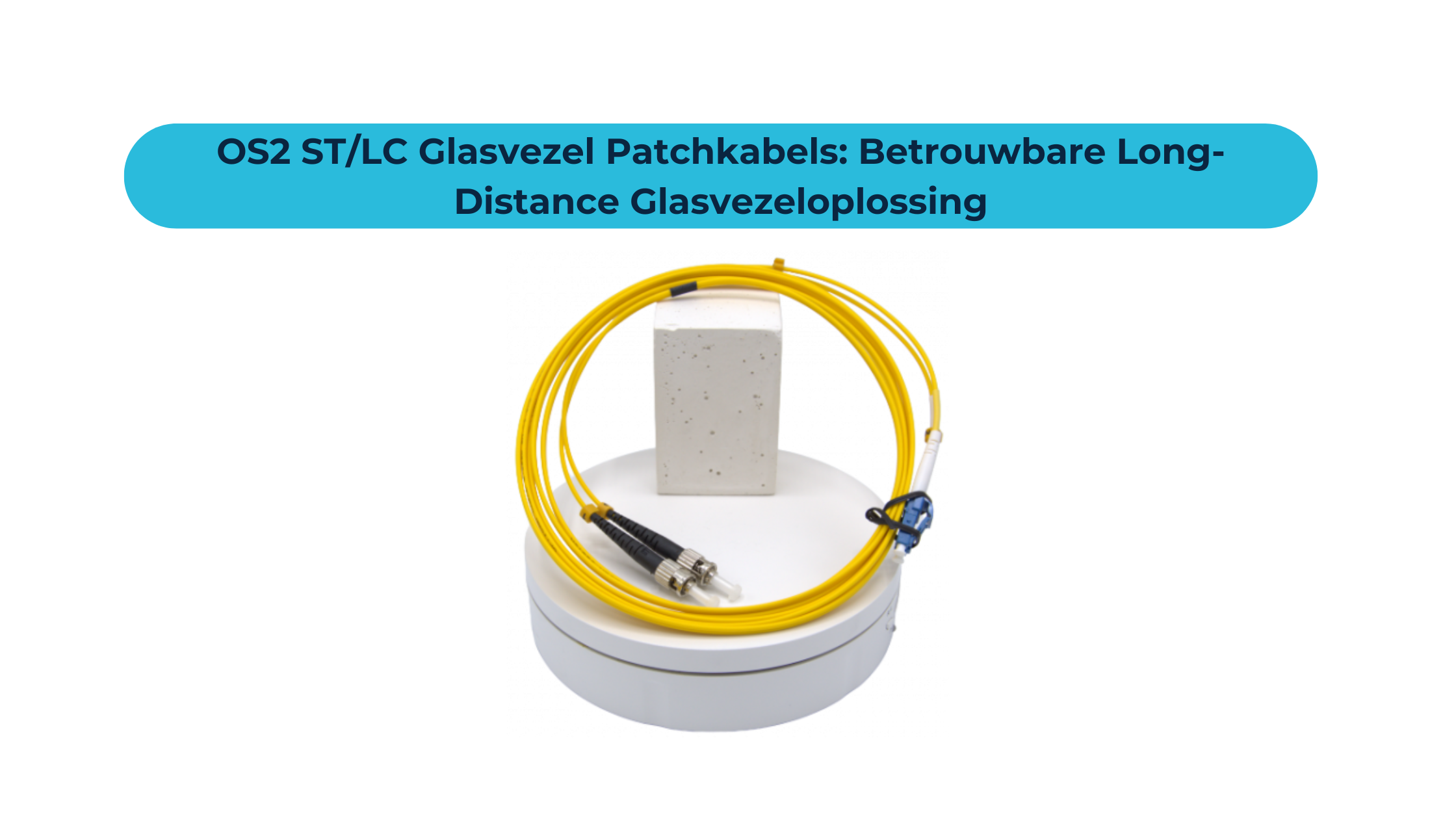 OS2 ST/LC Glasvezel Patchkabels