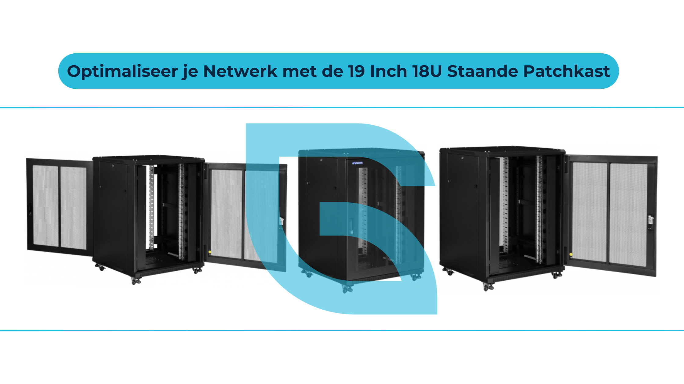 Zet je infrastructuur op scherp met een robuuste netwerkkast voor professionals en installateurs.
