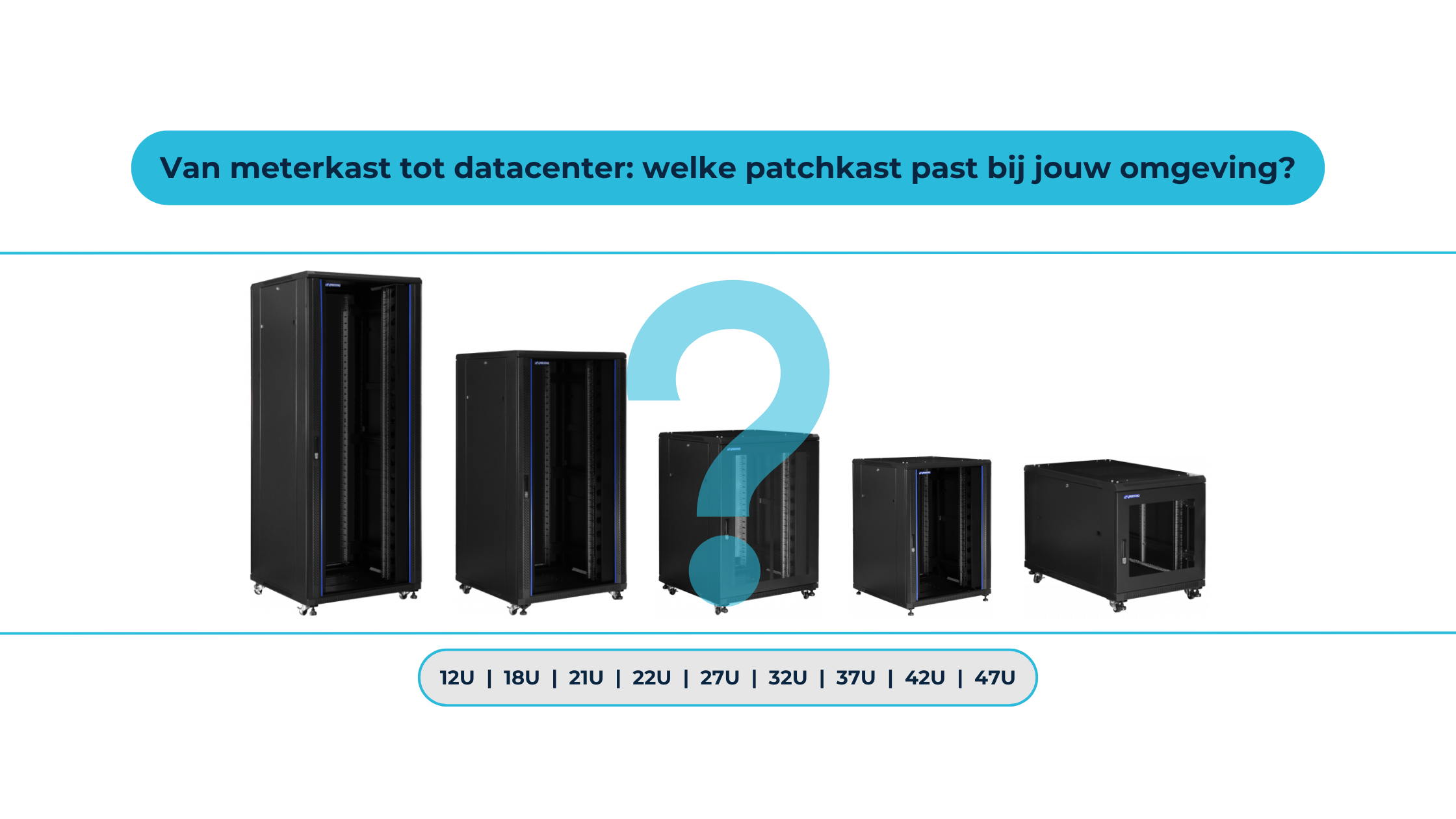 Van meterkast tot datacenter: welke patchkast past bij jouw omgeving?