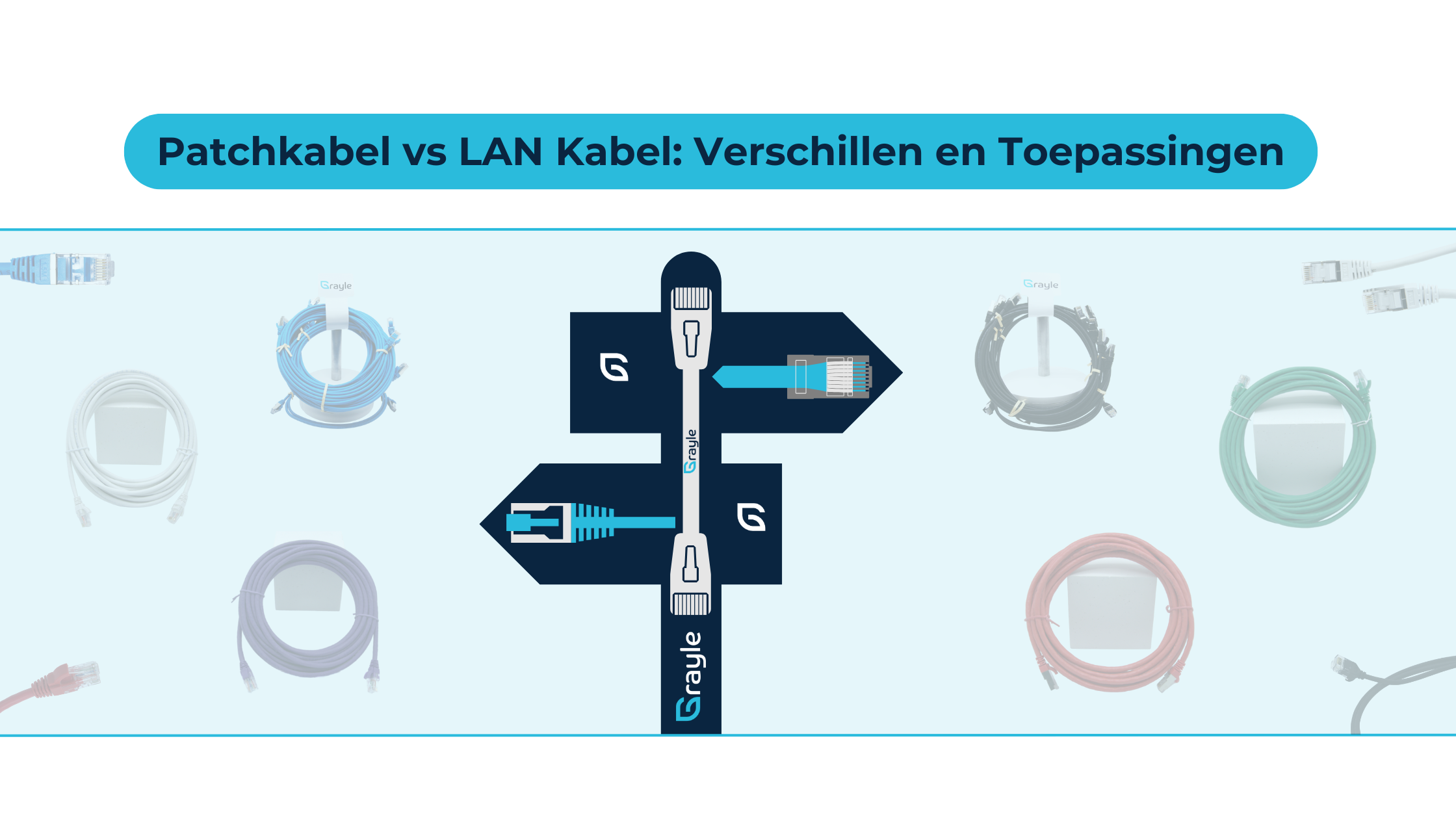 Verschil tussen patchkabel en LAN kabel