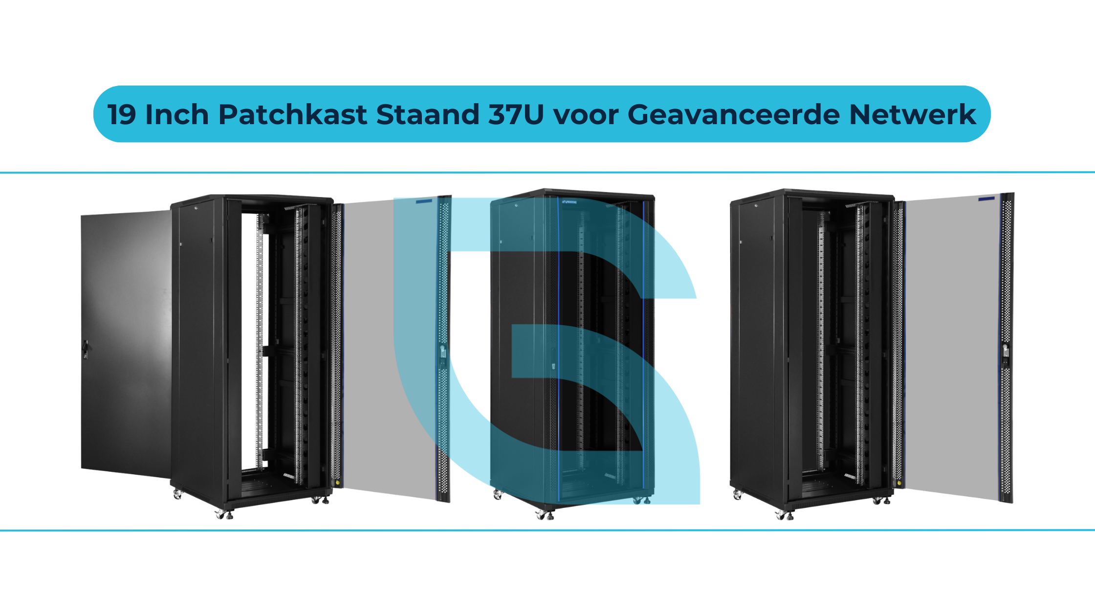 Flexibel, robuust en uitbreidbaar – de 37U patchkast groeit moeiteloos mee met jouw netwerkambities.