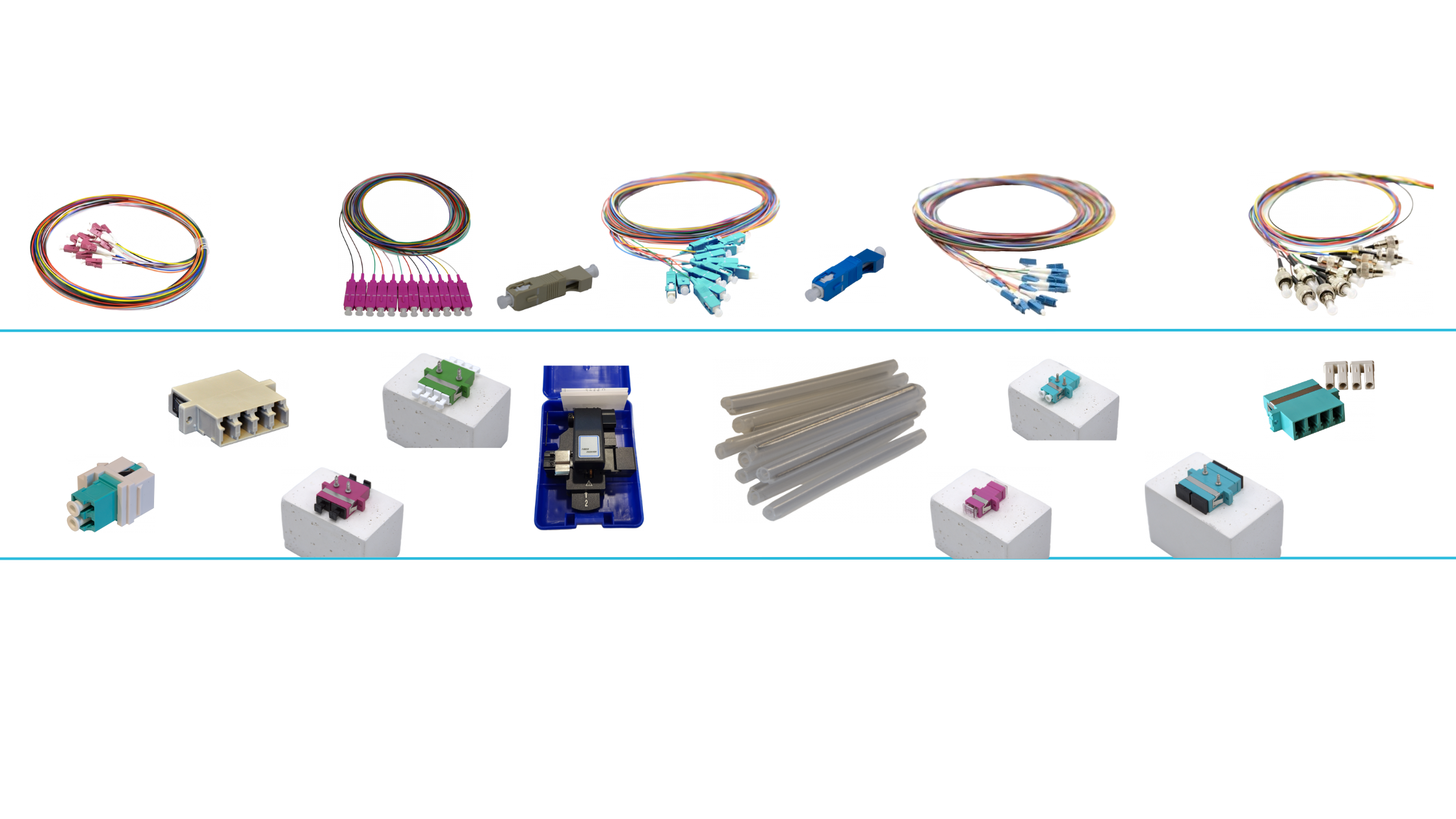 Grayle’s glasvezel accessoires: van pigtails tot adapters en patchpanelen Grayle’s glasvezel accessoires: van pigtails tot adapters en patchpanelen