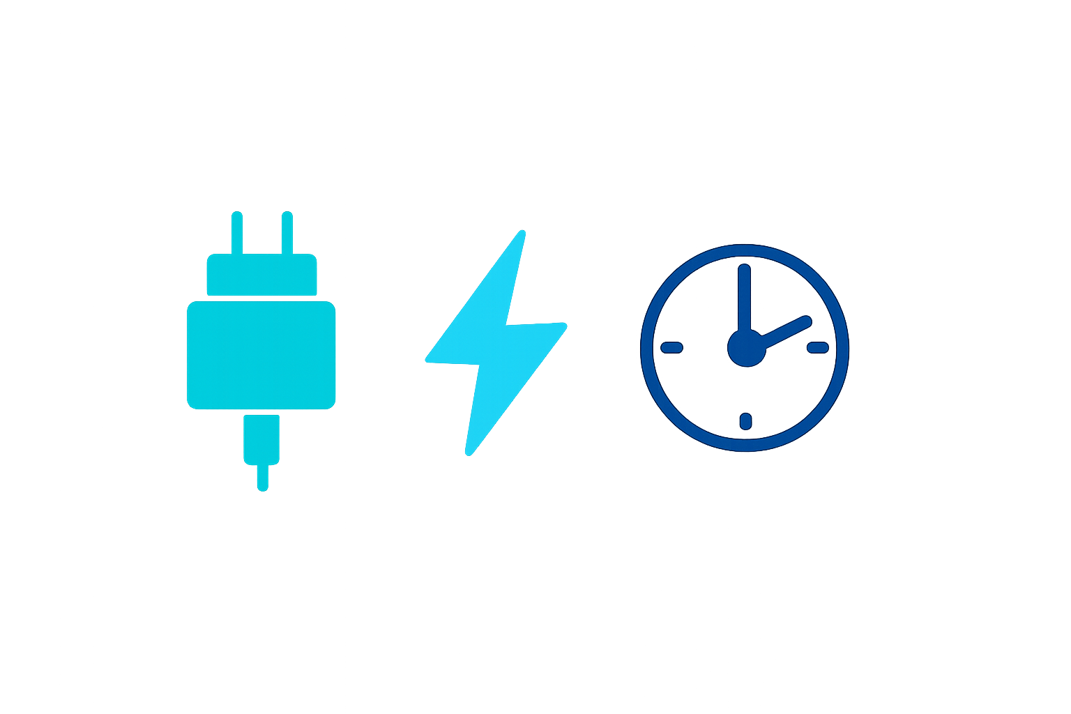 usb c snelladen stroomoverdracht power delivery icoon