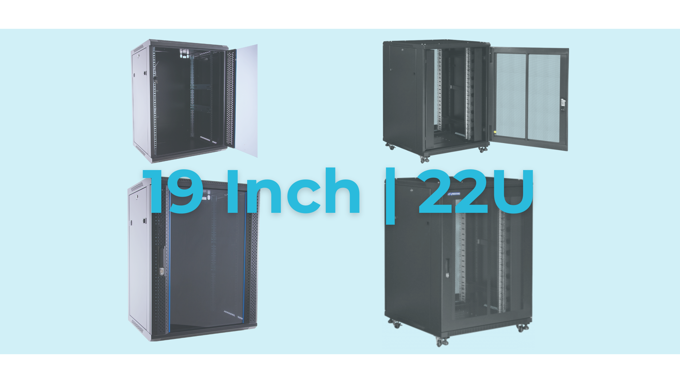 22U serverkast – krachtige, compacte netwerkoplossing voor rackmount apparatuur in IT-, thuis- en projectomgevingen. Professionele 22U serverkast met 19 inch rails en ventilatiegleuven, geschikt voor thuisnetwerk, kantoorinfrastructuur of technische installatie.